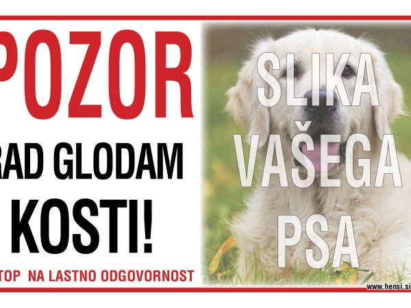 Pasja tablica po naročilu