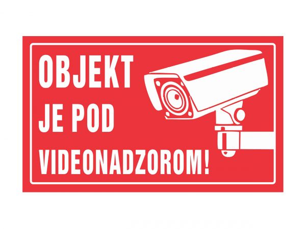 Objekt je pod video nadzorom - slika 4